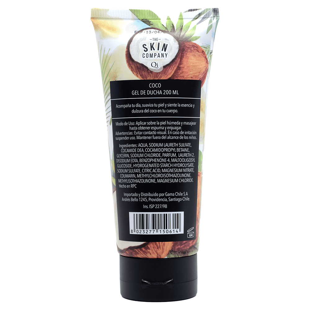 The Skin Company Gel de Ducha Coco 200ml-2