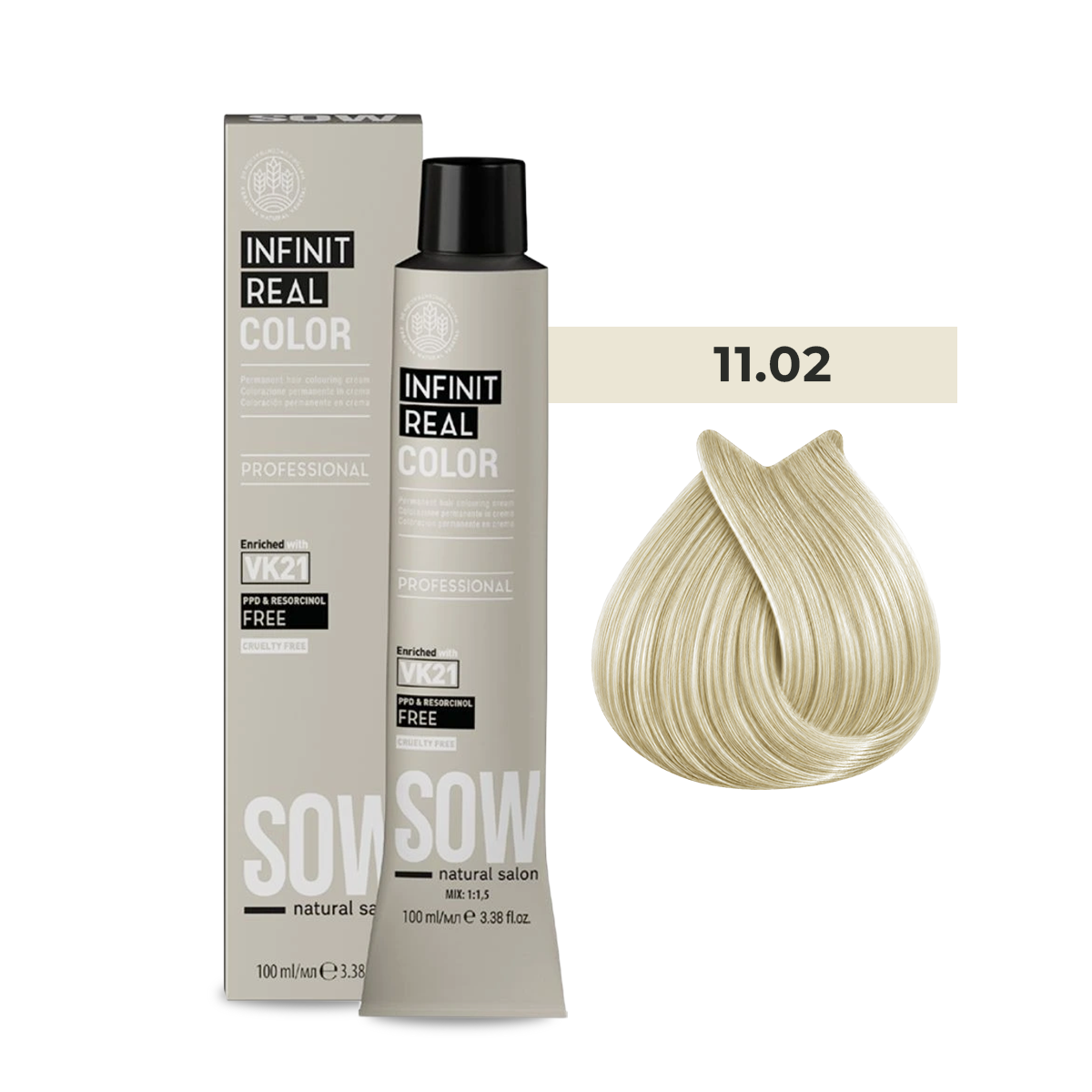 Sow Infinit Real Color 11/02 100ml-2