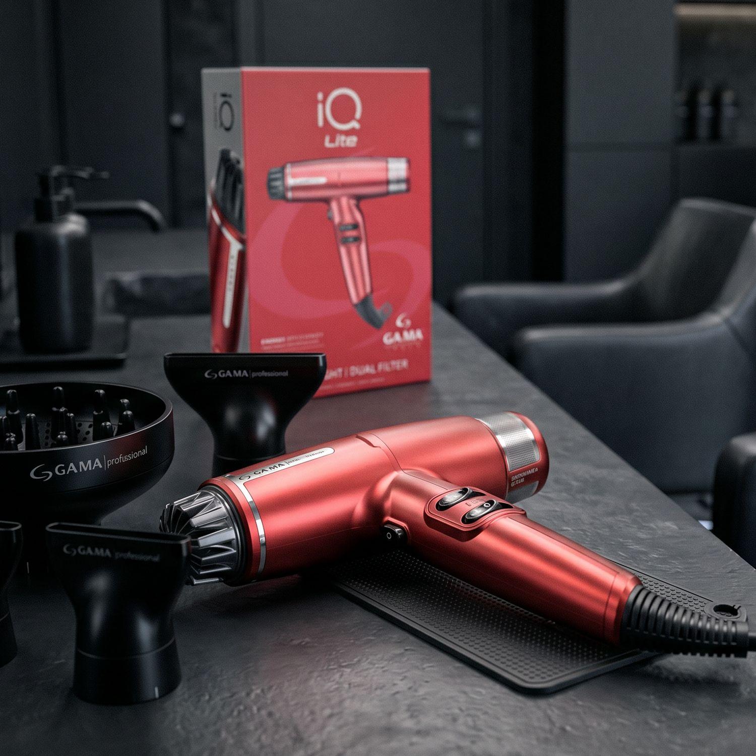 Gama Profesional Secador Iq Lite Bk 220 Red-4
