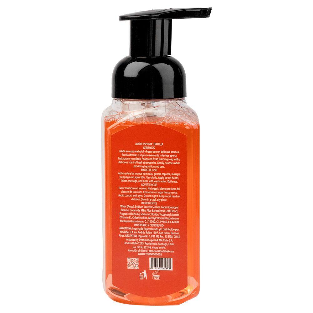 Jabón Espumoso Strawberry 250 Ml The Skin Company-4