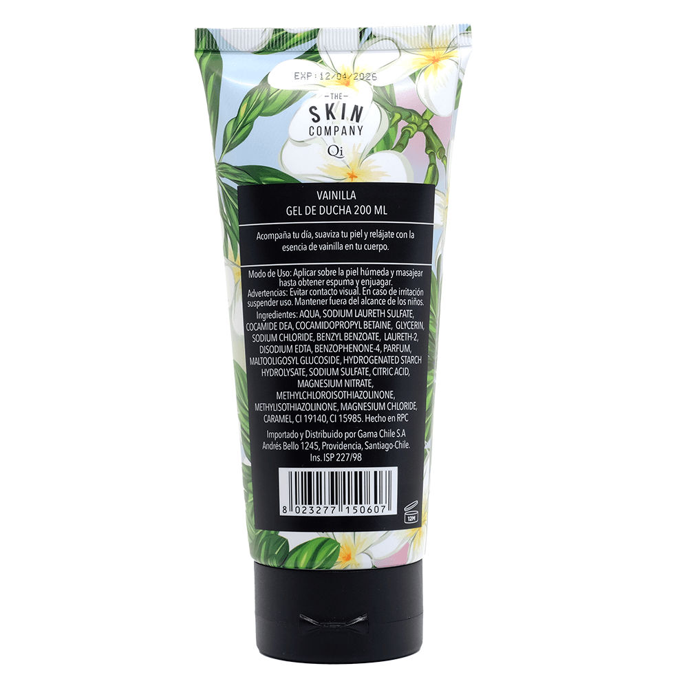 The Skin Company Gel de Ducha Vainilla 200ml-2