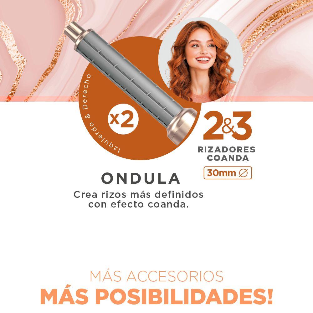 Secador uniQ RADIANT Multistyler (9 Accesorios)-2