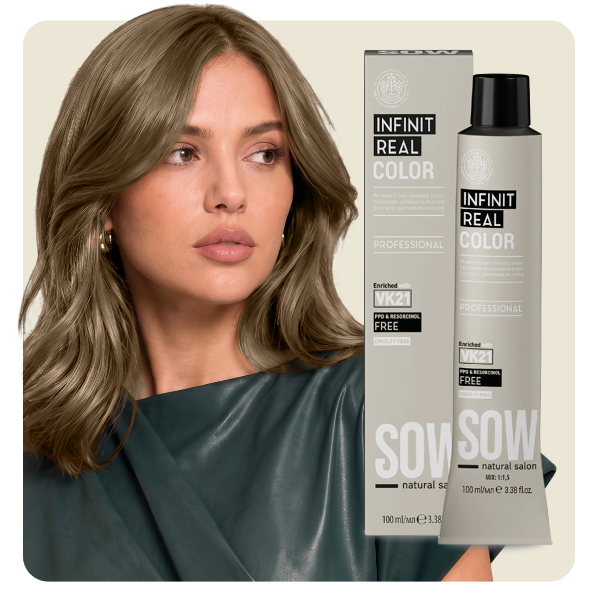 Sow Infinit Real Color 7/07 100ml-0