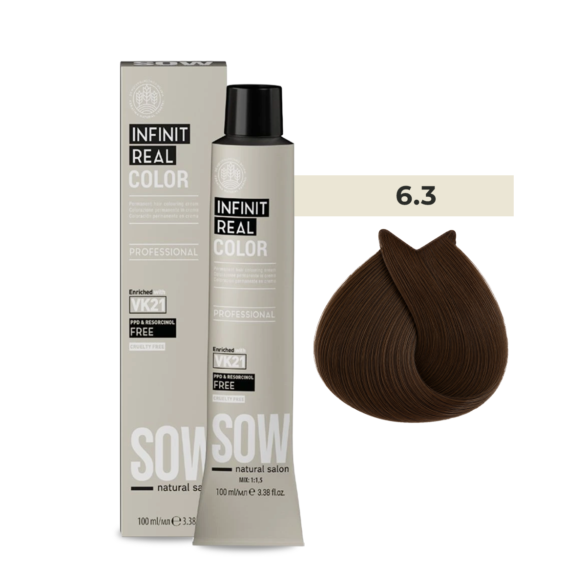 Sow Infinit Real Color 6/03 100ml-2