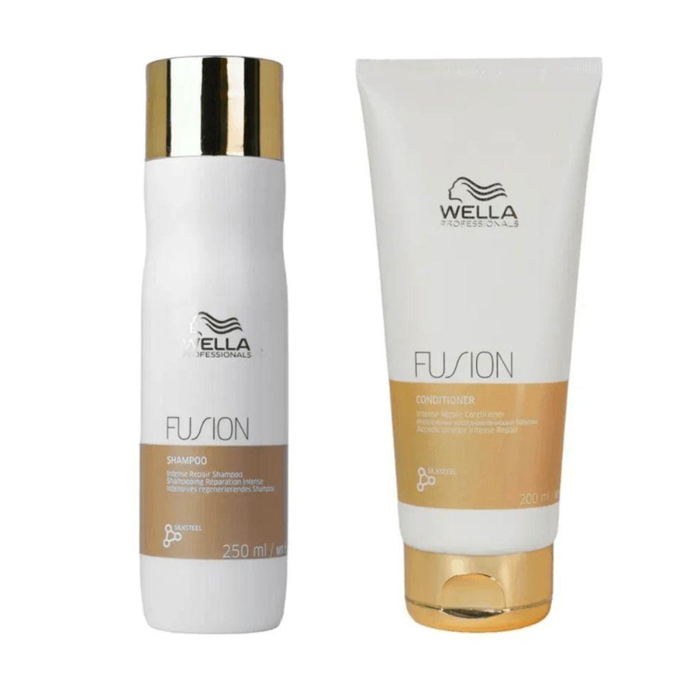 Pack Wella Fusión Shampoo 250ml + Acondicionador 200ml-0