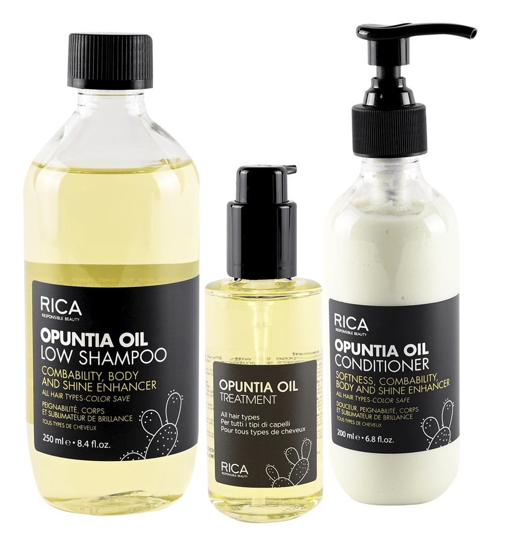 Rica Shampoo 250ml + LeaveIn 150ml + Fijador EfectMate 100ml-2