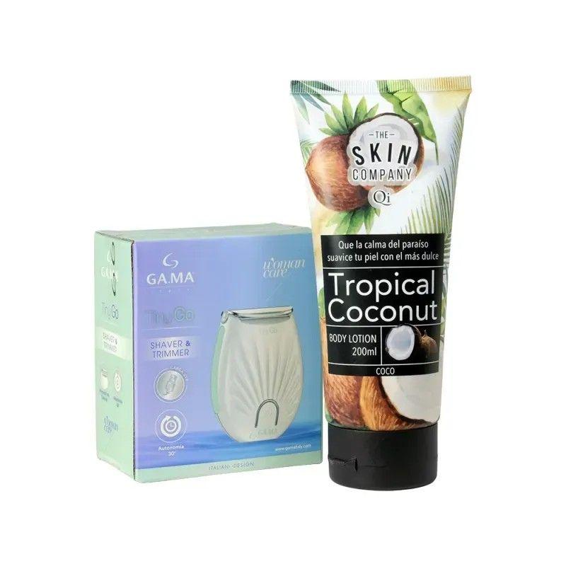 Combo Gama Afeitadora+ Crema de Manos Coco-4