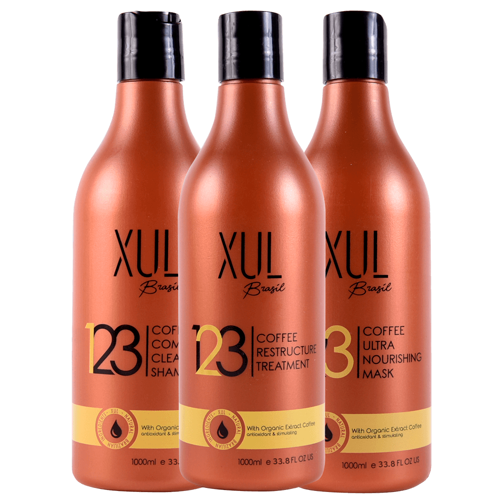 Xul Brasil Kit Alisado 3 Pasos 1000ml-0