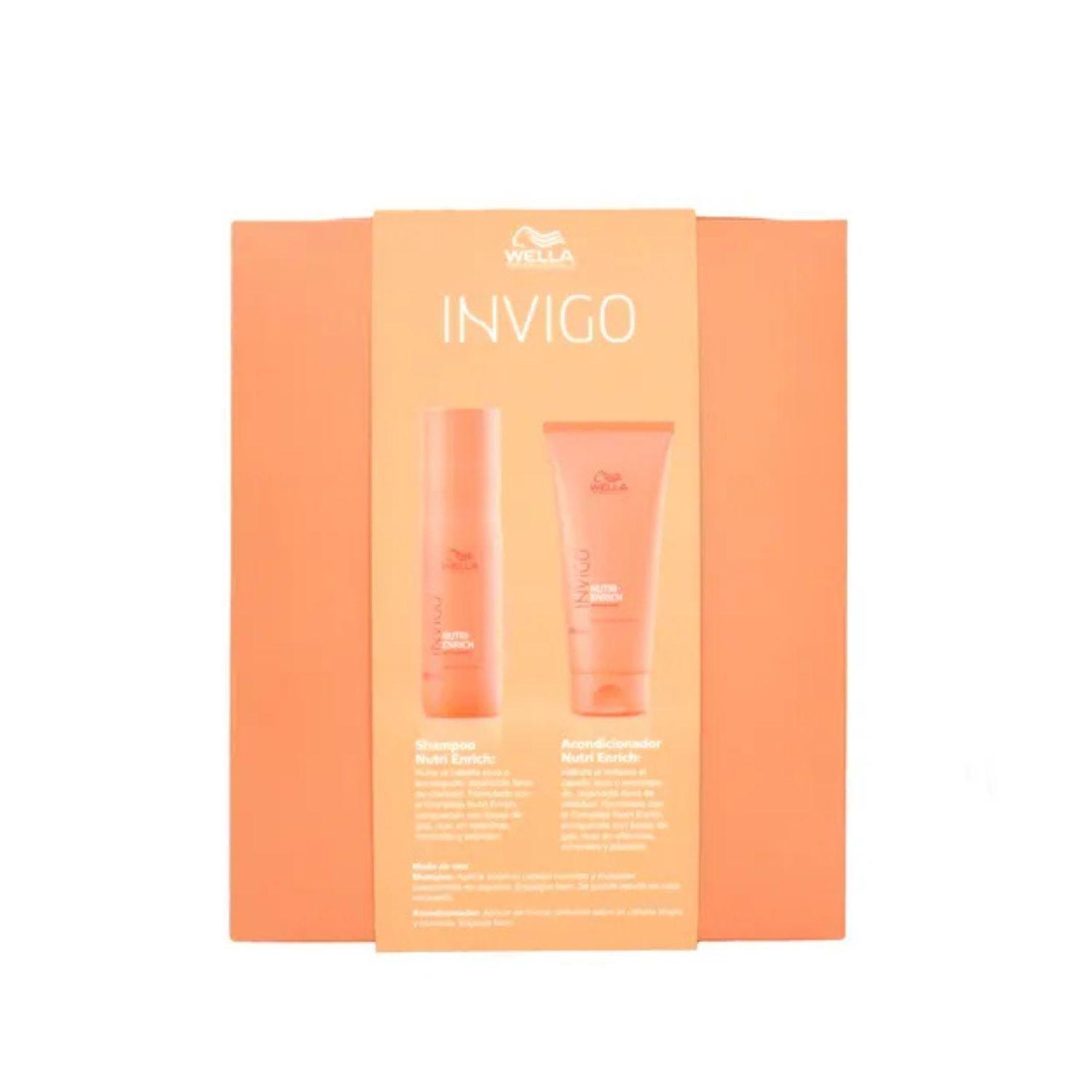 Pack Invio Nutri Enrich Wella - Shampoo + Acondicionador-0