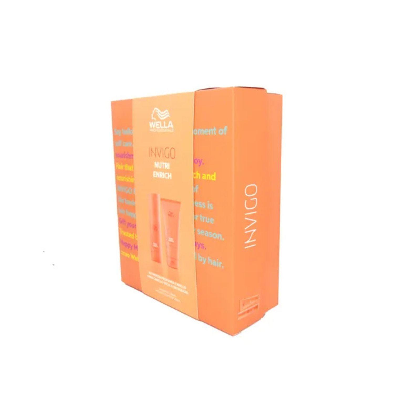 Pack Invio Nutri Enrich Wella - Shampoo + Acondicionador-1