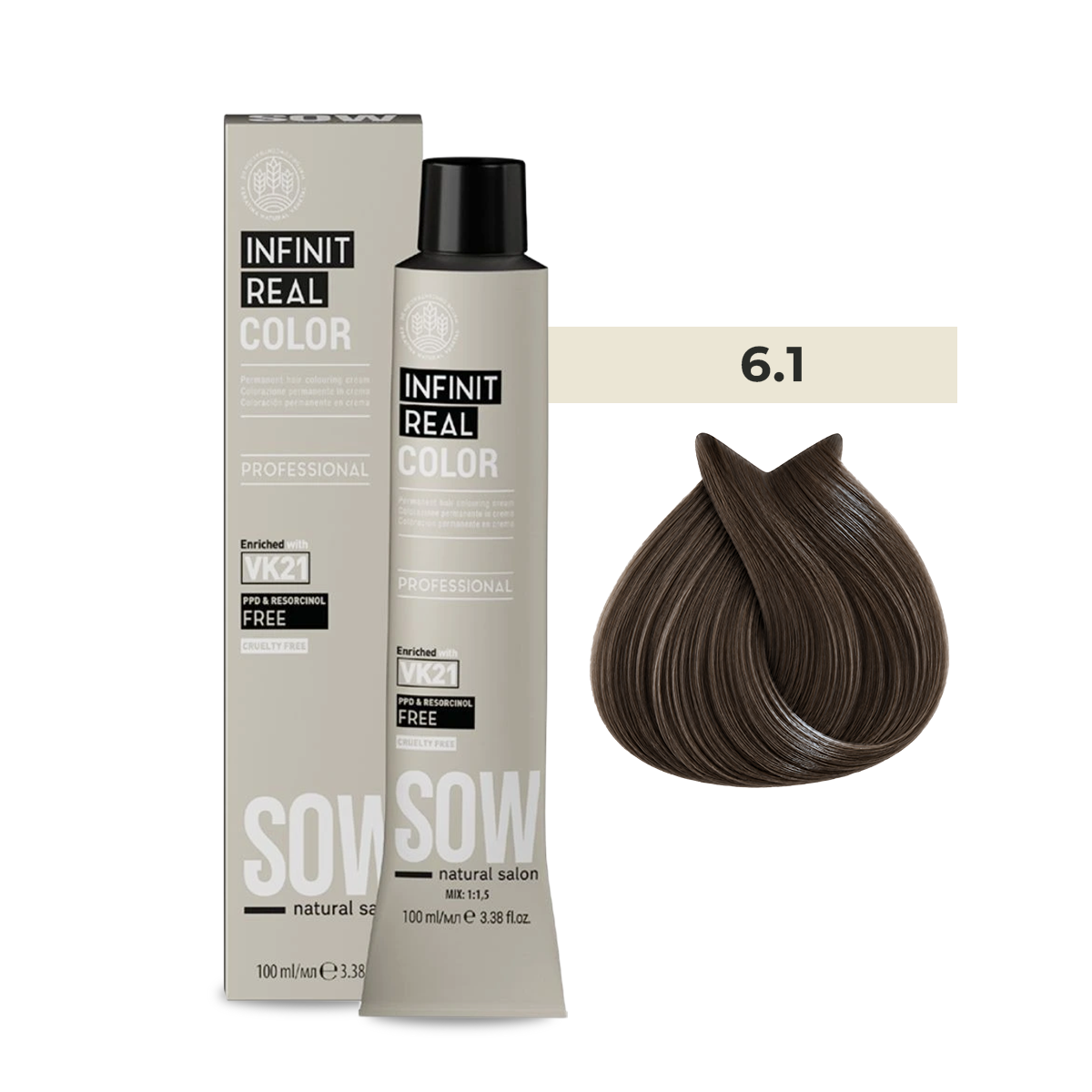 Sow Infinit Real Color 6/1 100ml-2