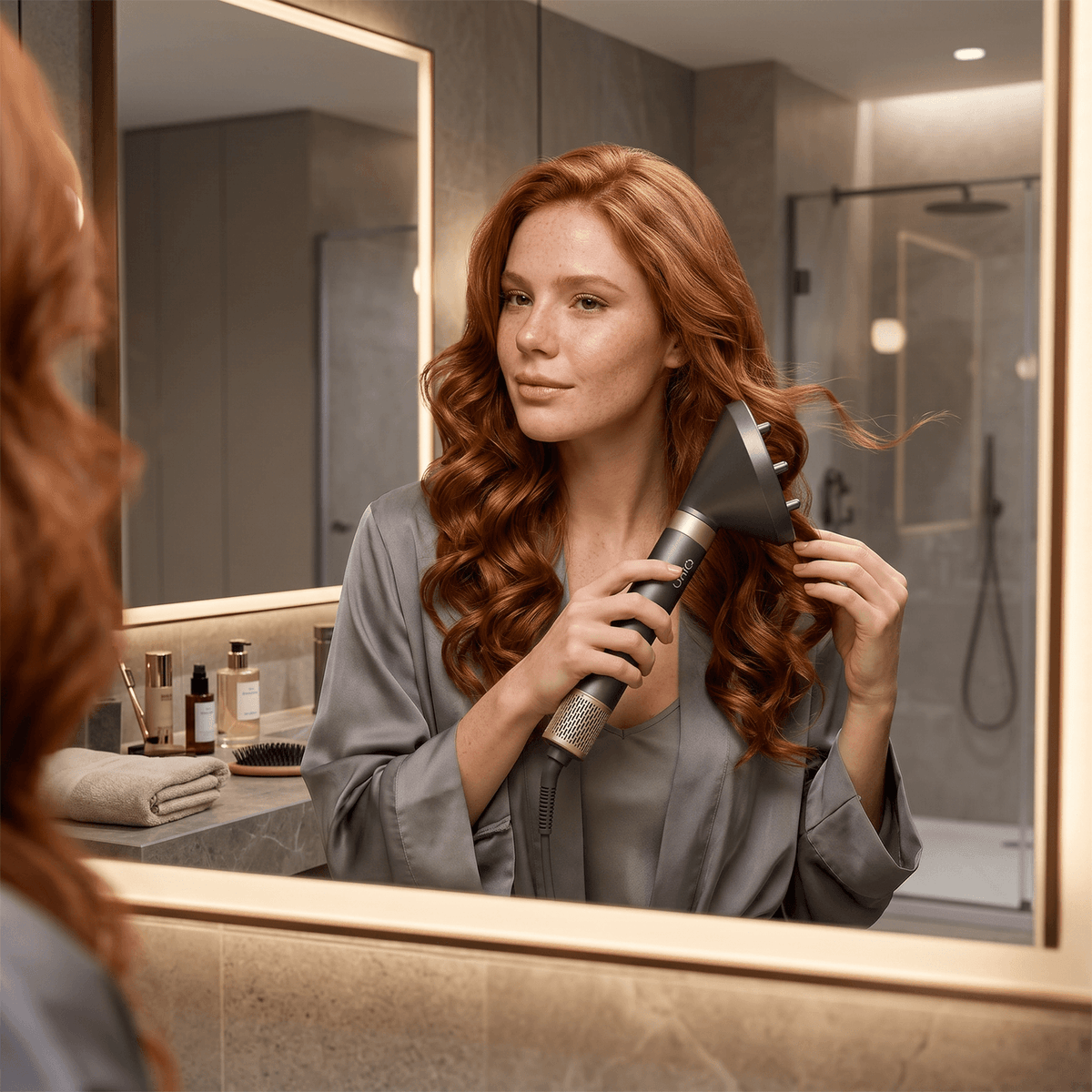 Cepillo secador uniQ FLOW Multistyler (6 Accesorios)-8