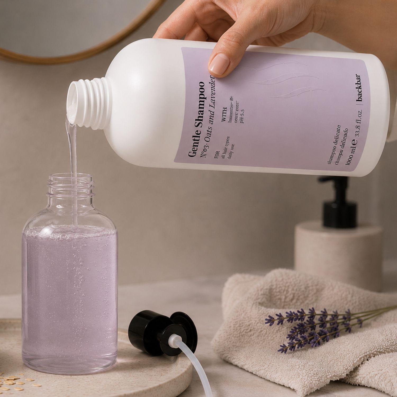 Farmavita Shampoo Back Bar Gentle Oats And Lavender 1000ml-2