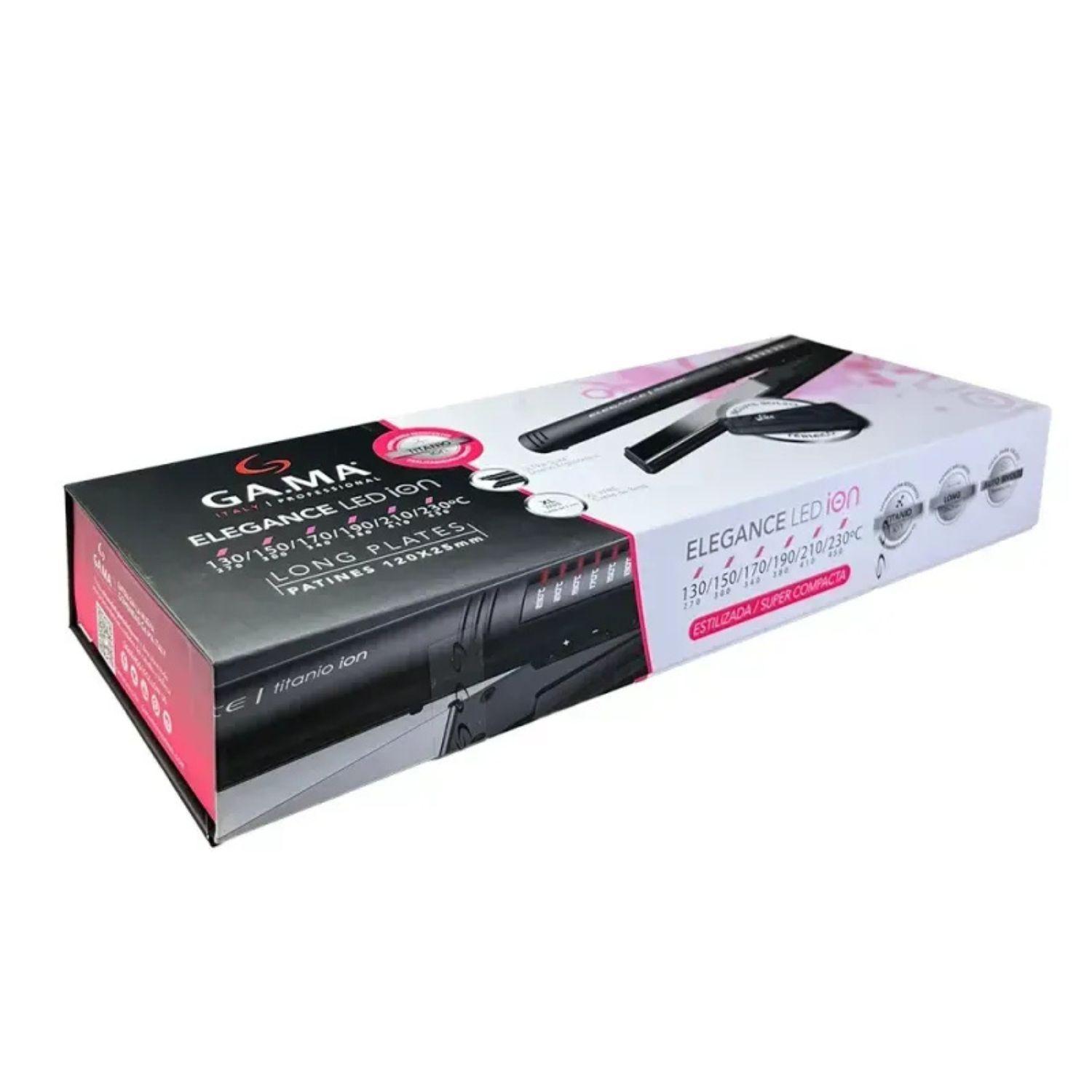 Alisador Elegance Led Titanio con bolso-7