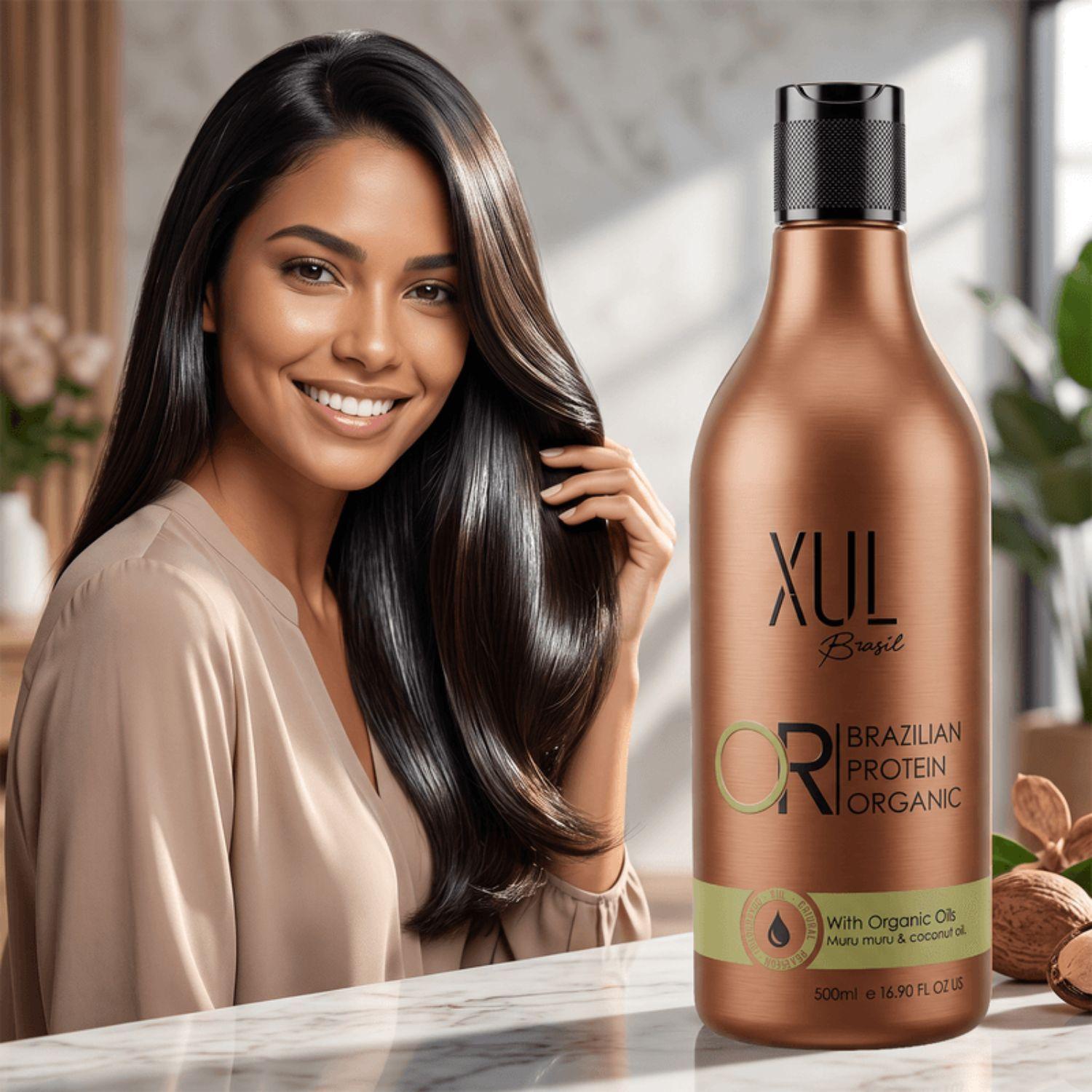 Xul Brasil Alisado Orgánico 1r Paso 500ml-1