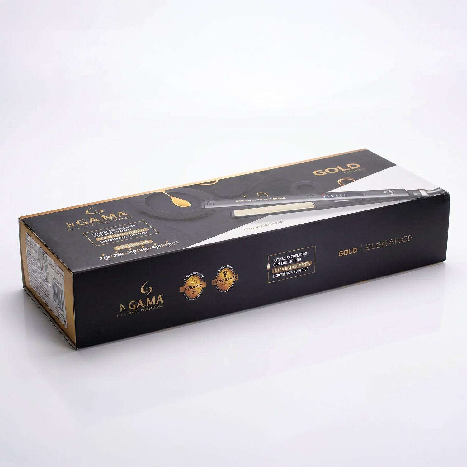Gama Plancha Elegance Led Ptc Gold Af-4
