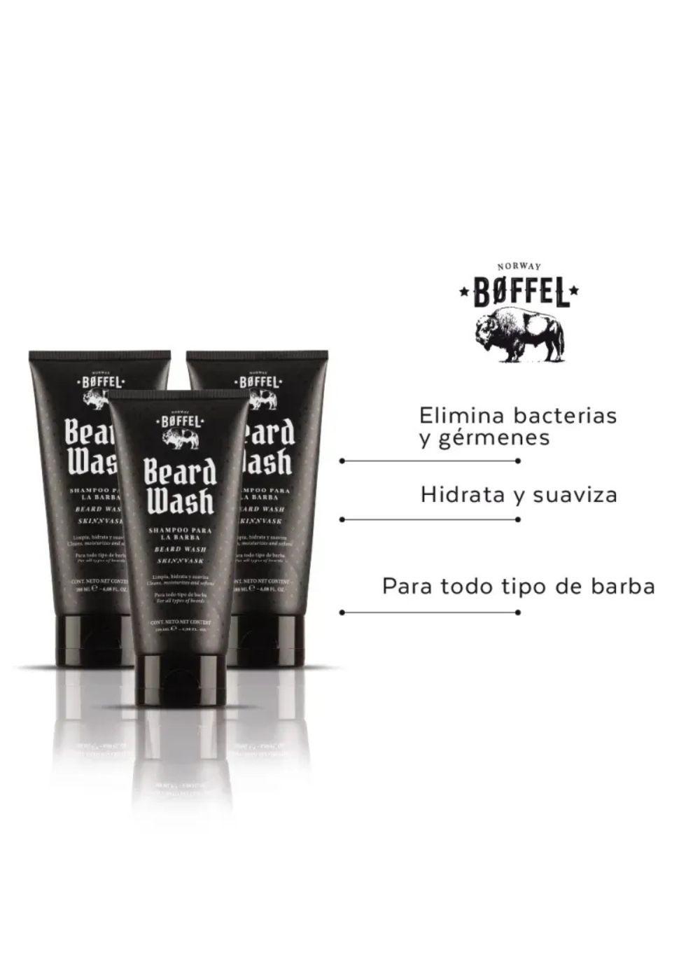 Boffel Shampoo Para La Barba Beard Wash 180ml-0