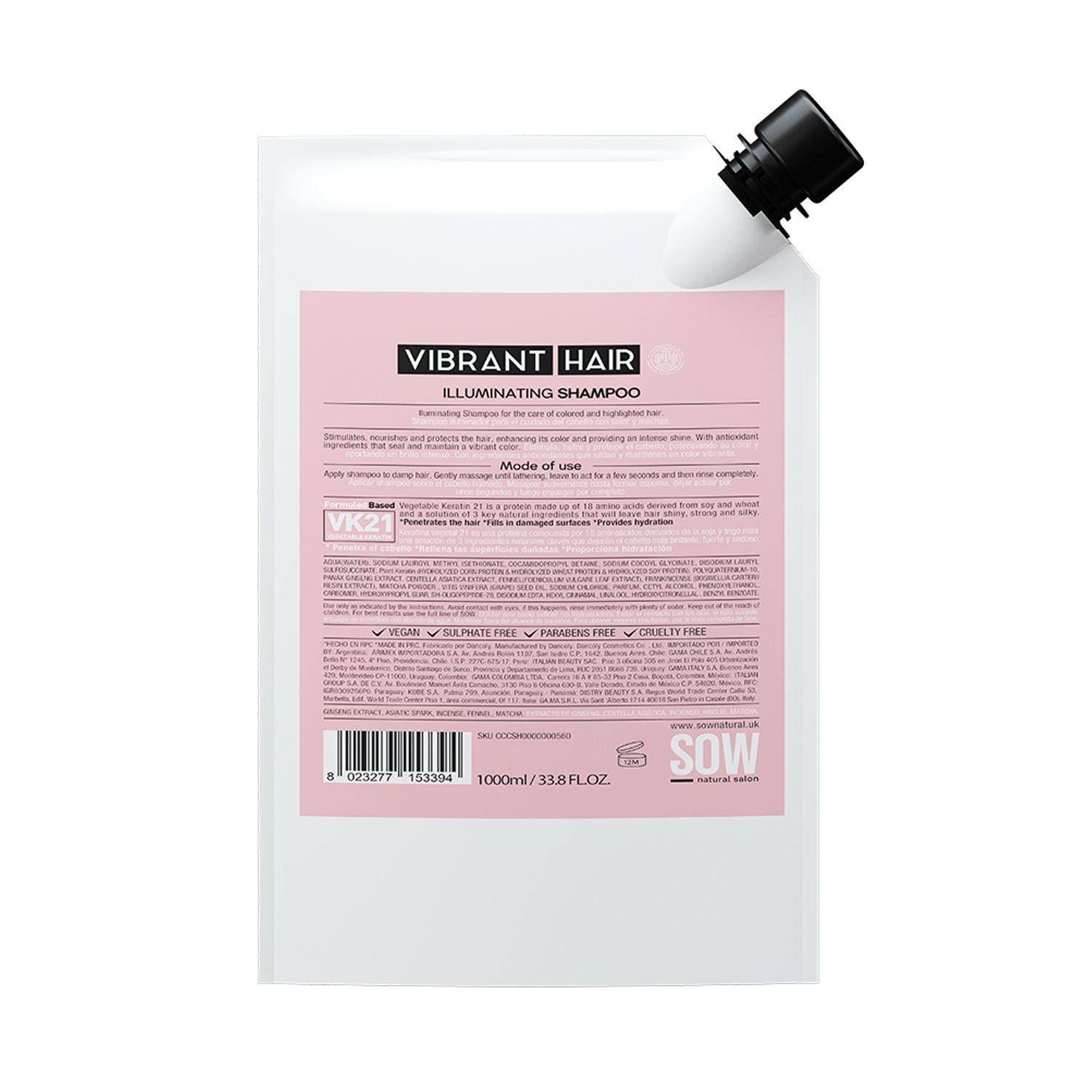 Sow Shampoo Illuminating Refill 1000ml-2
