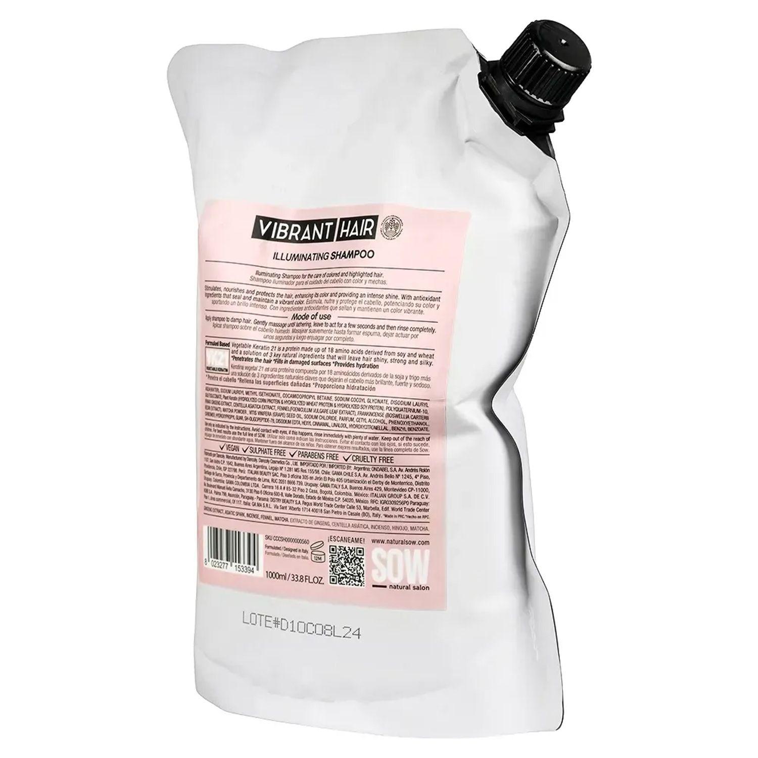 Sow Shampoo Illuminating Refill 1000ml-3
