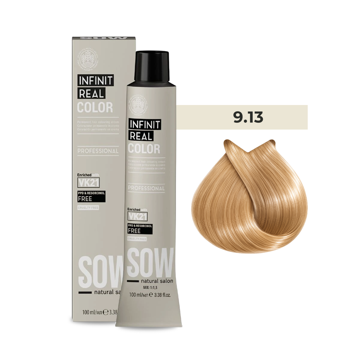 Sow Infinit Real Color 9/13 100ml-2