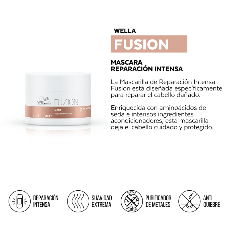 Wella Máscara Fusion 150ml-3