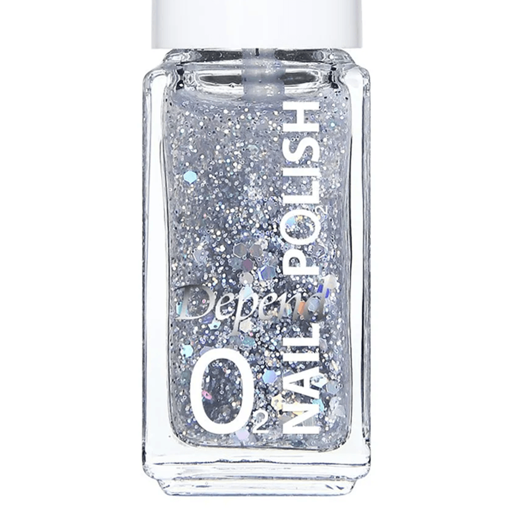 Depend Esmalte O2 Silver Glitter 335-2