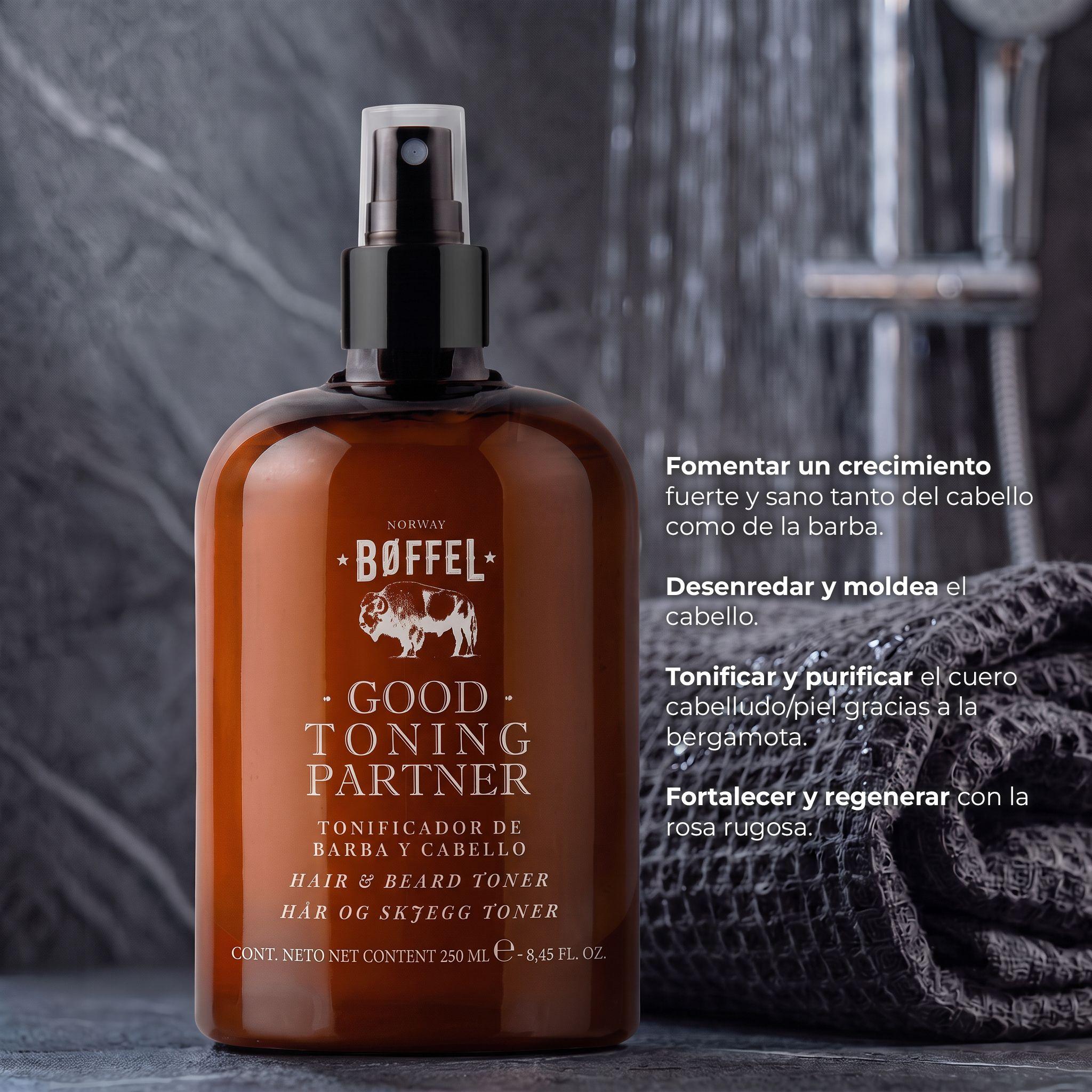 Boffel Tonificador Barba Y Cabello 250ml-4