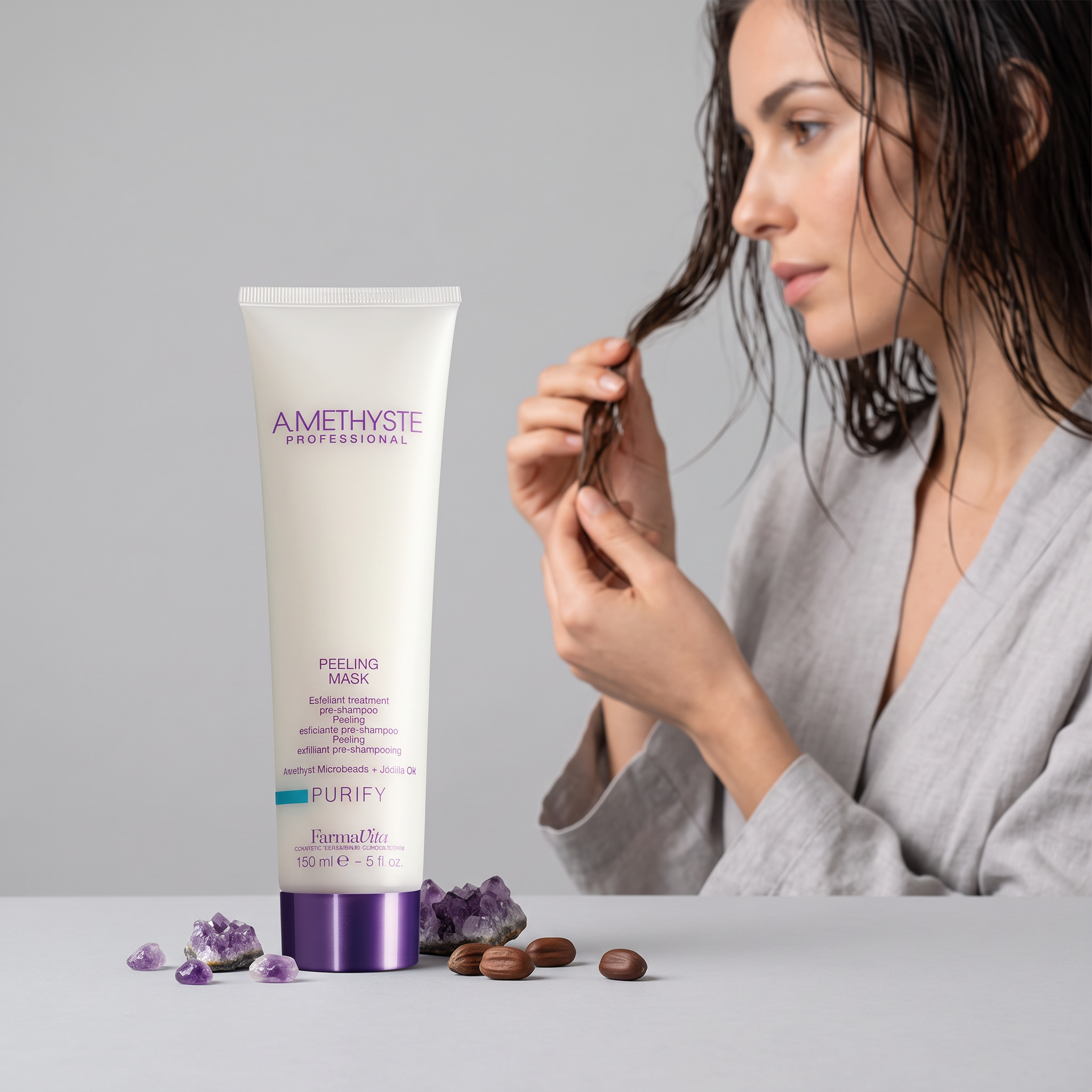 Farmavita Máscara Amethyste Purify Peeling 150ml-2