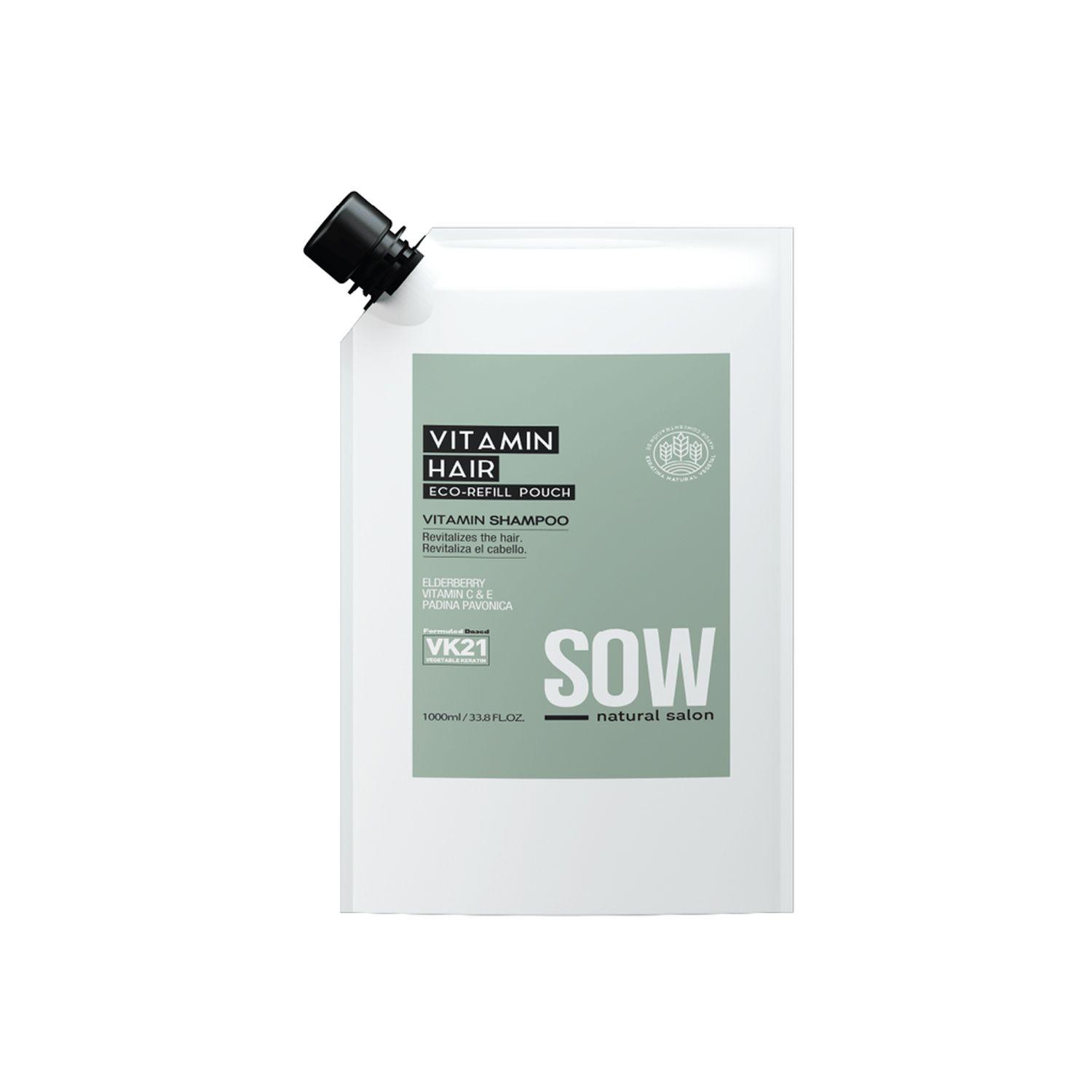 Sow Shampoo Vitamin Refill 1000ml-0