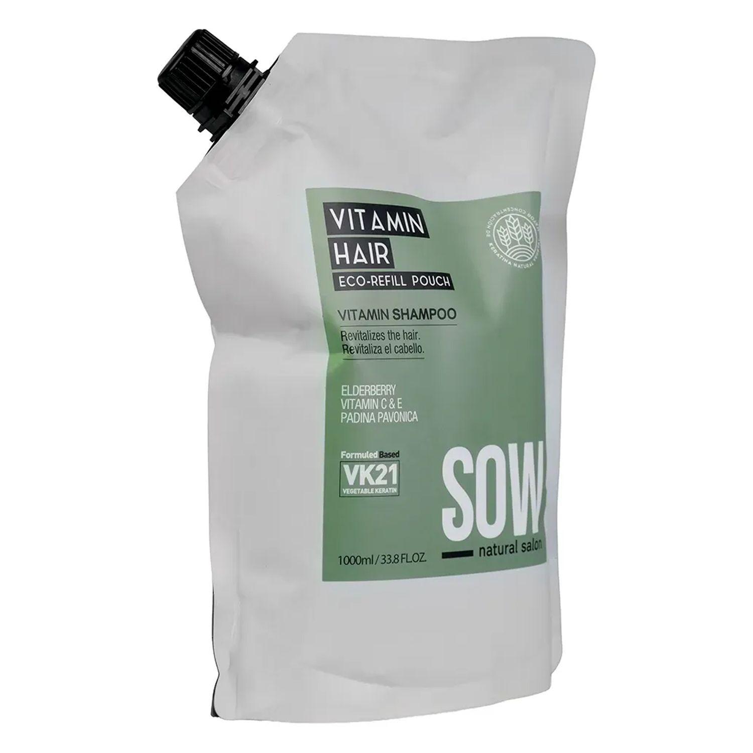 Sow Shampoo Vitamin Refill 1000ml-5