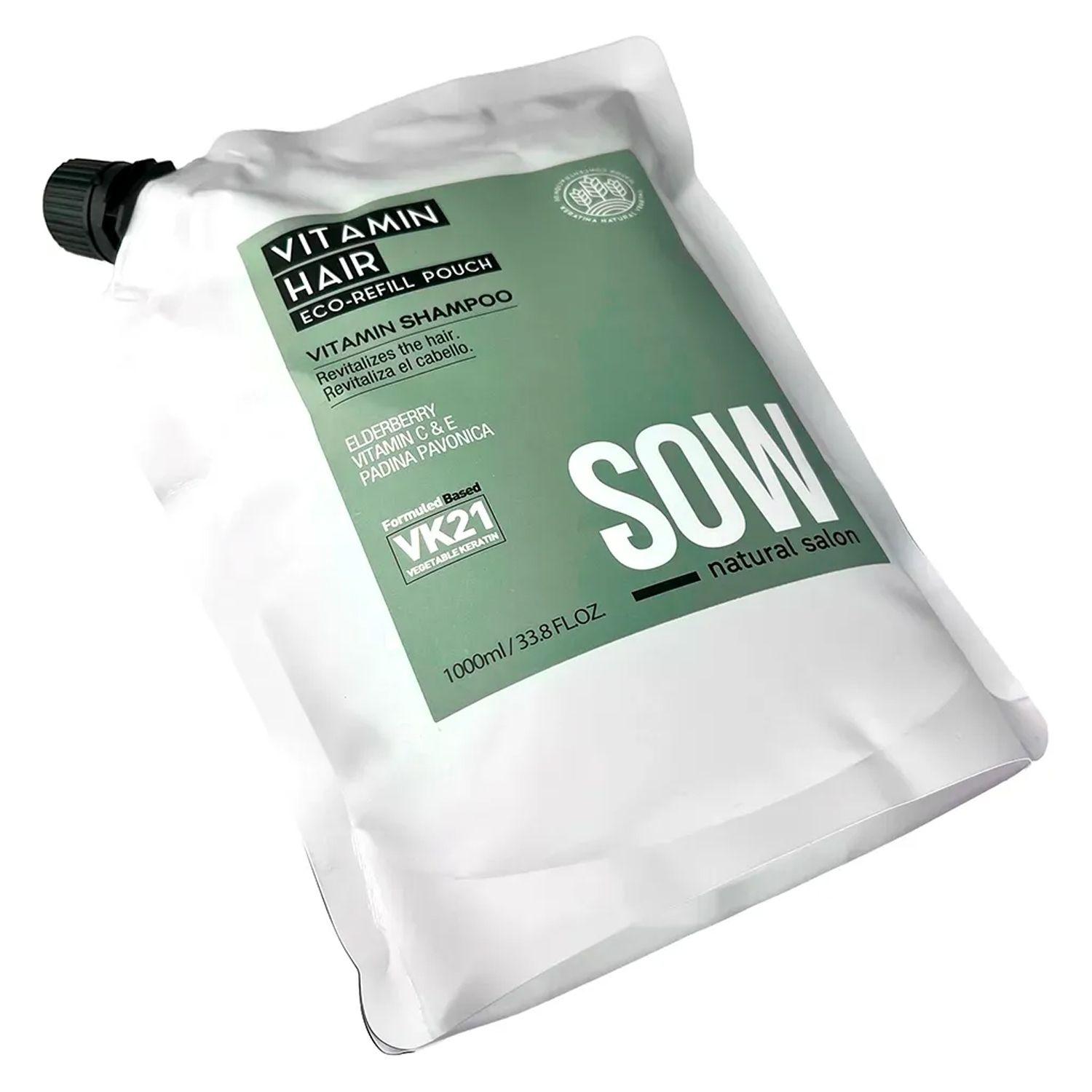 Sow Shampoo Vitamin Refill 1000ml-6