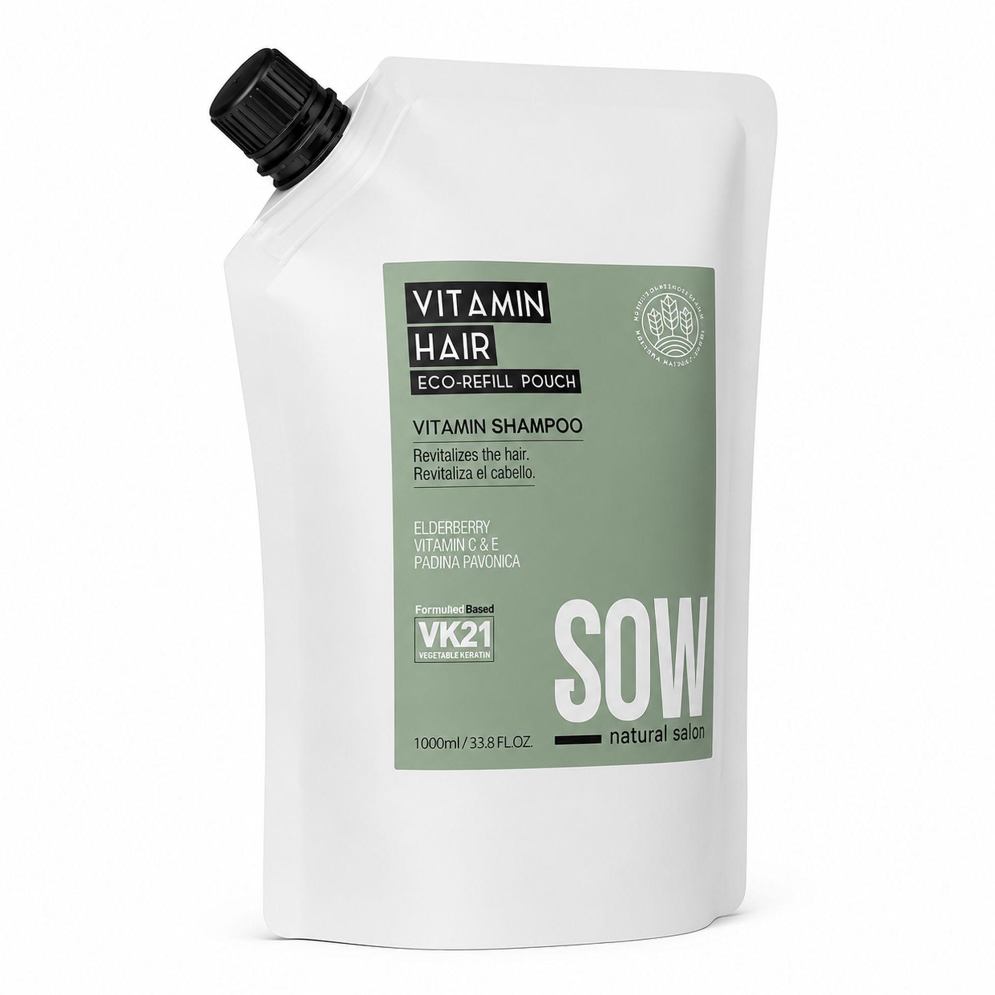 Sow Shampoo Vitamin Refill 1000ml-5