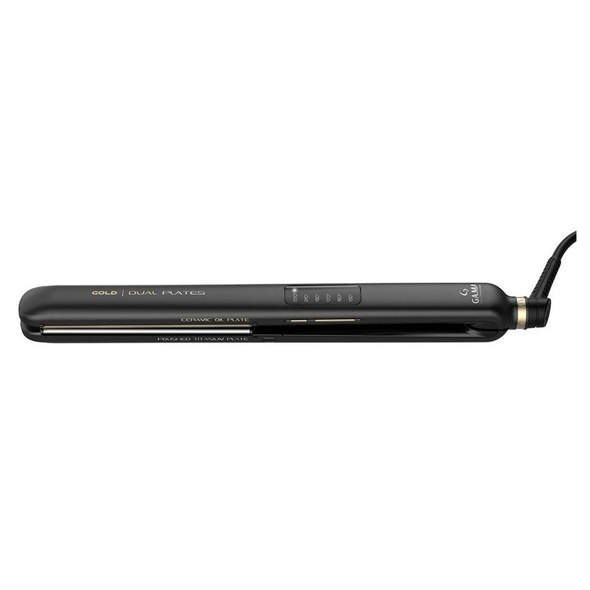 Gama Plancha Cp14 Led Dual Plate Gold-1