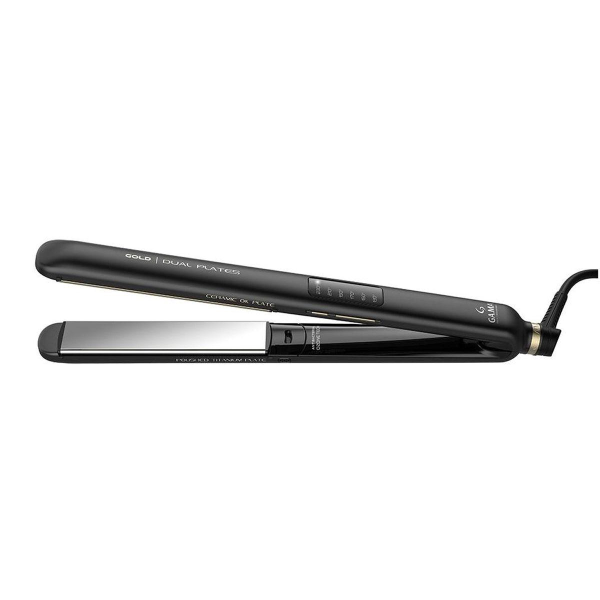 Gama Plancha Cp14 Led Dual Plate Gold-4