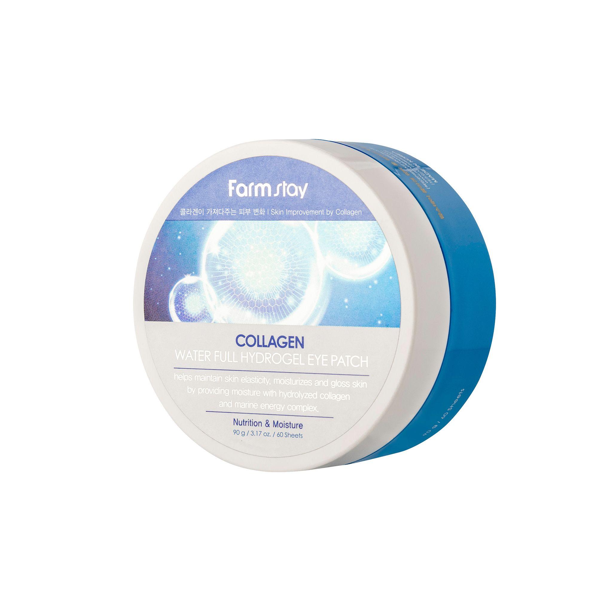 Parches de Ojos Hydrogel con Colágeno Farmstay 90g-0