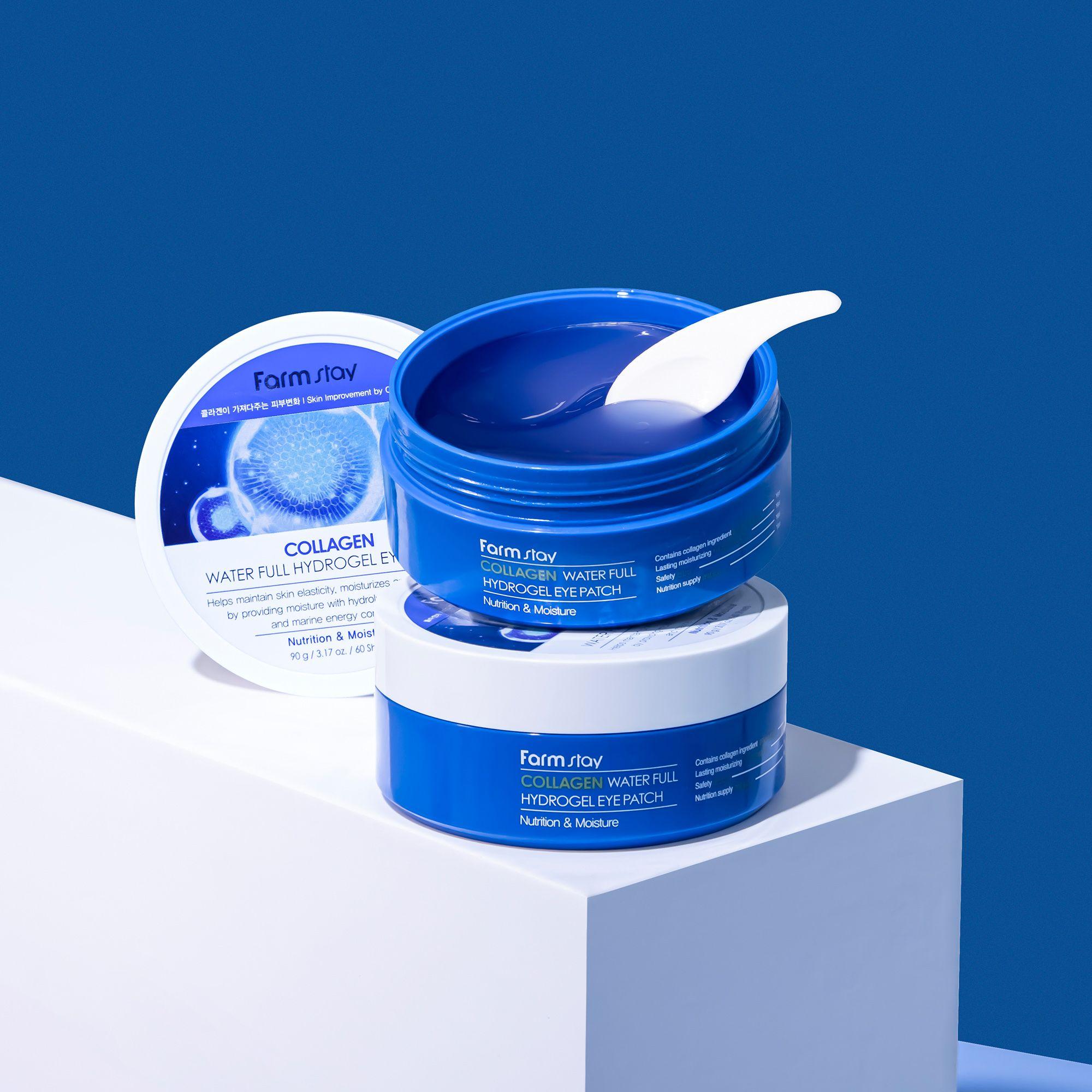 Parches de Ojos Hydrogel con Colágeno Farmstay 90g-2