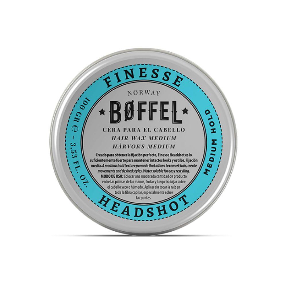 Combo Boffel Aceite Barba 50ml + Cera Medium Cabello 100gr-1