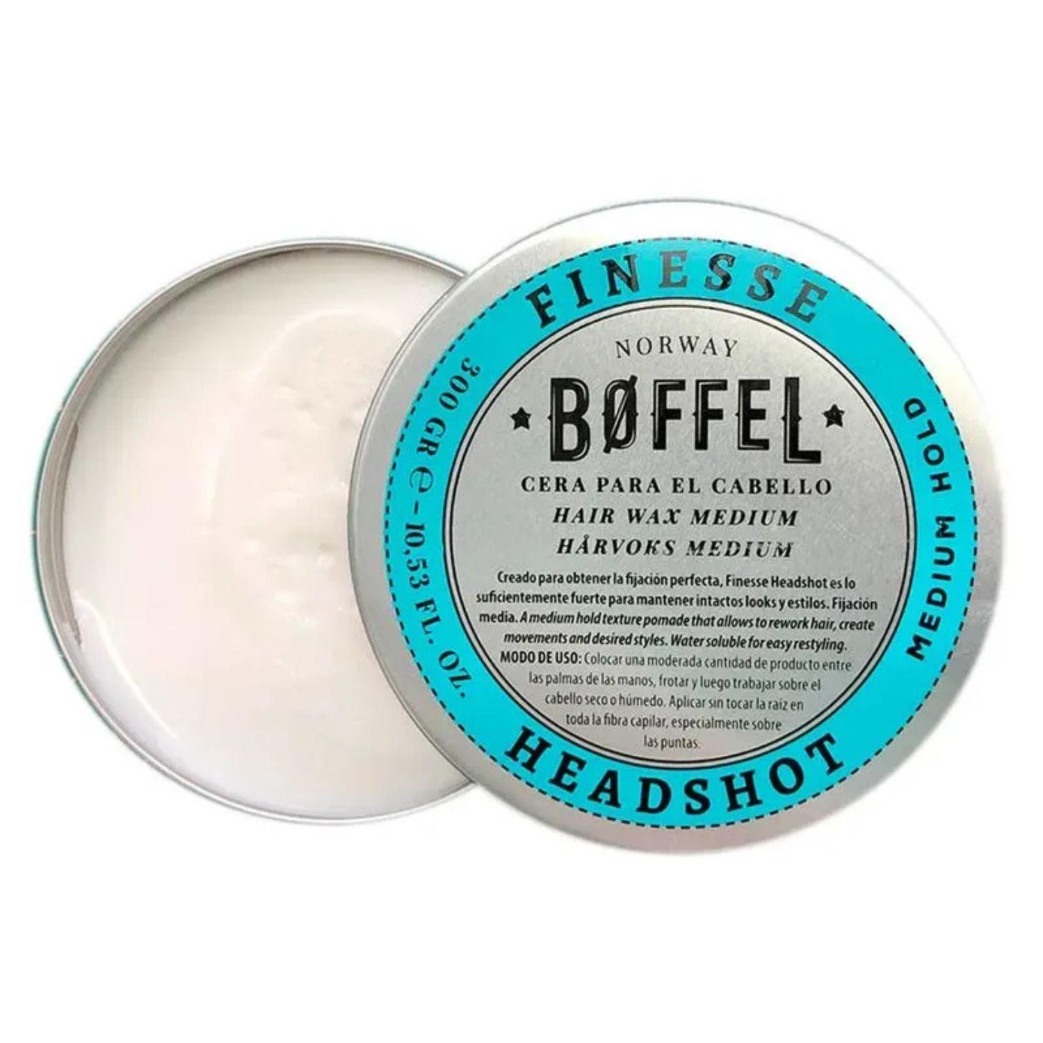 Combo Boffel Aceite Barba 50ml + Cera Medium Cabello 100gr-2