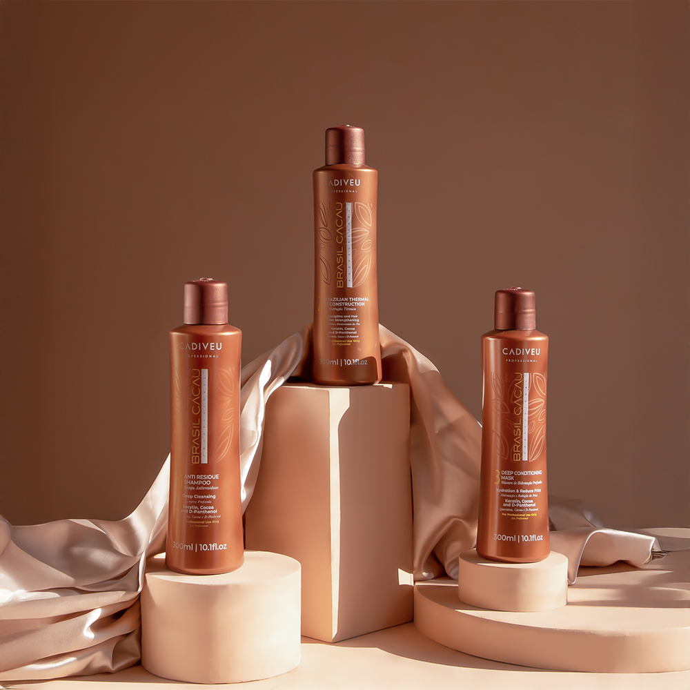 Tratamiento reparador y alisador Brasil Cacau 1L-2
