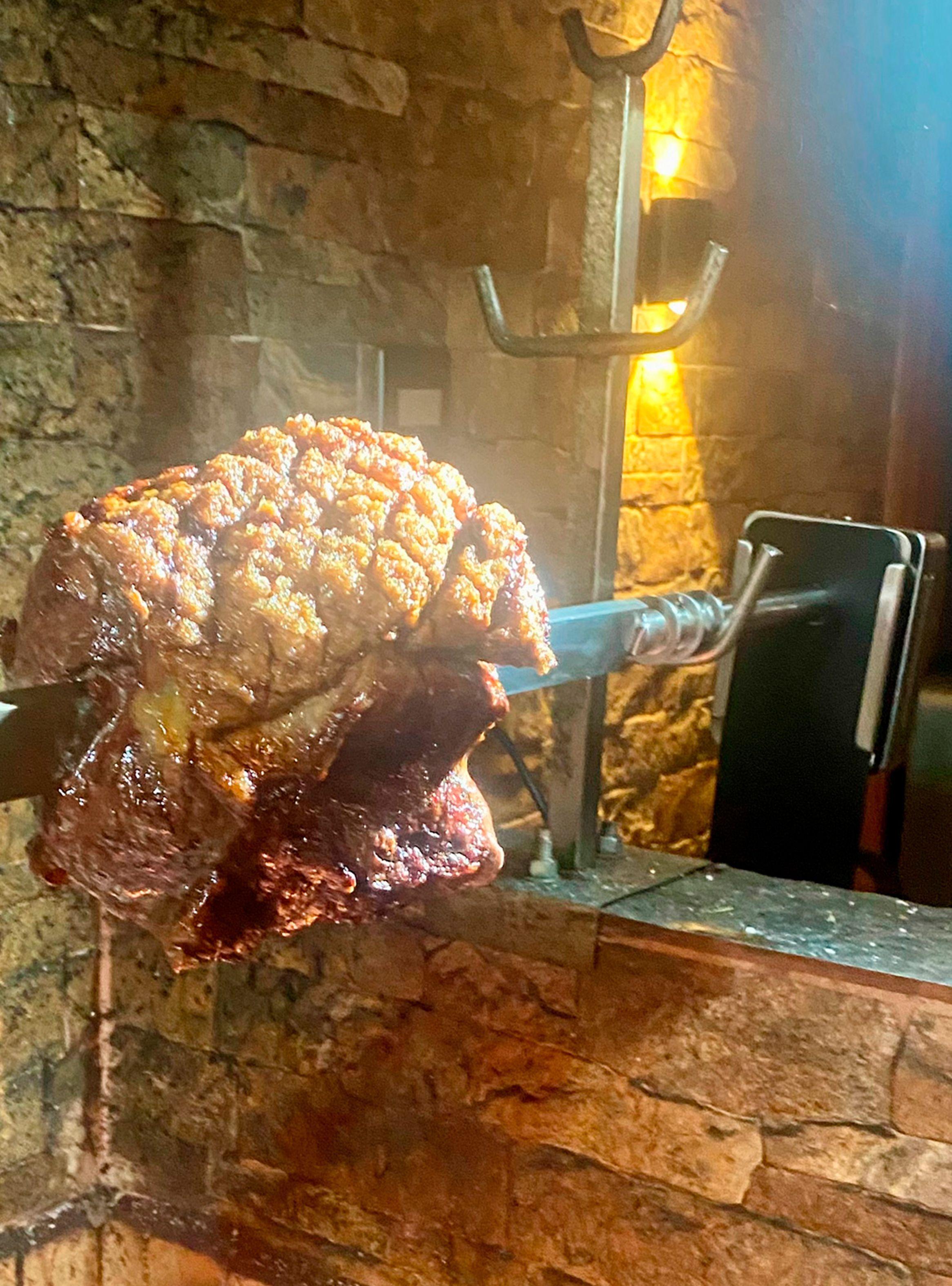 Kit Drakhon 120 cm – Espiedo / Asado al palo eléctrico-5