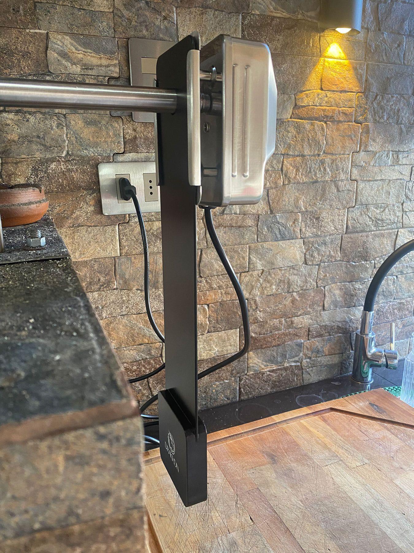Kit Drakhon 120 cm – Espiedo / Asado al palo eléctrico-7