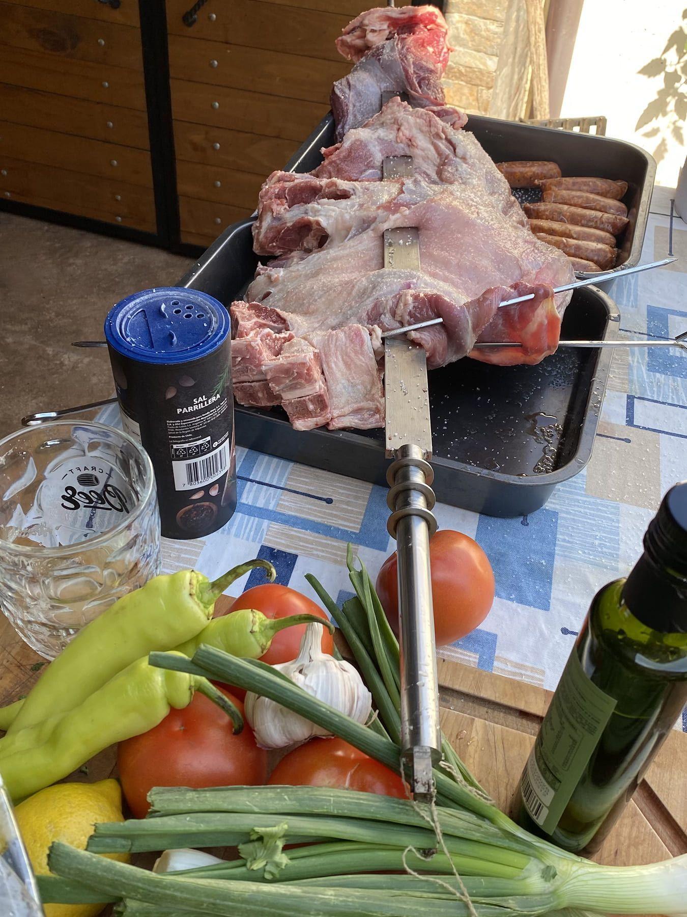 Kit Drakhon 138 cm – Espiedo / Asado al palo eléctrico-3