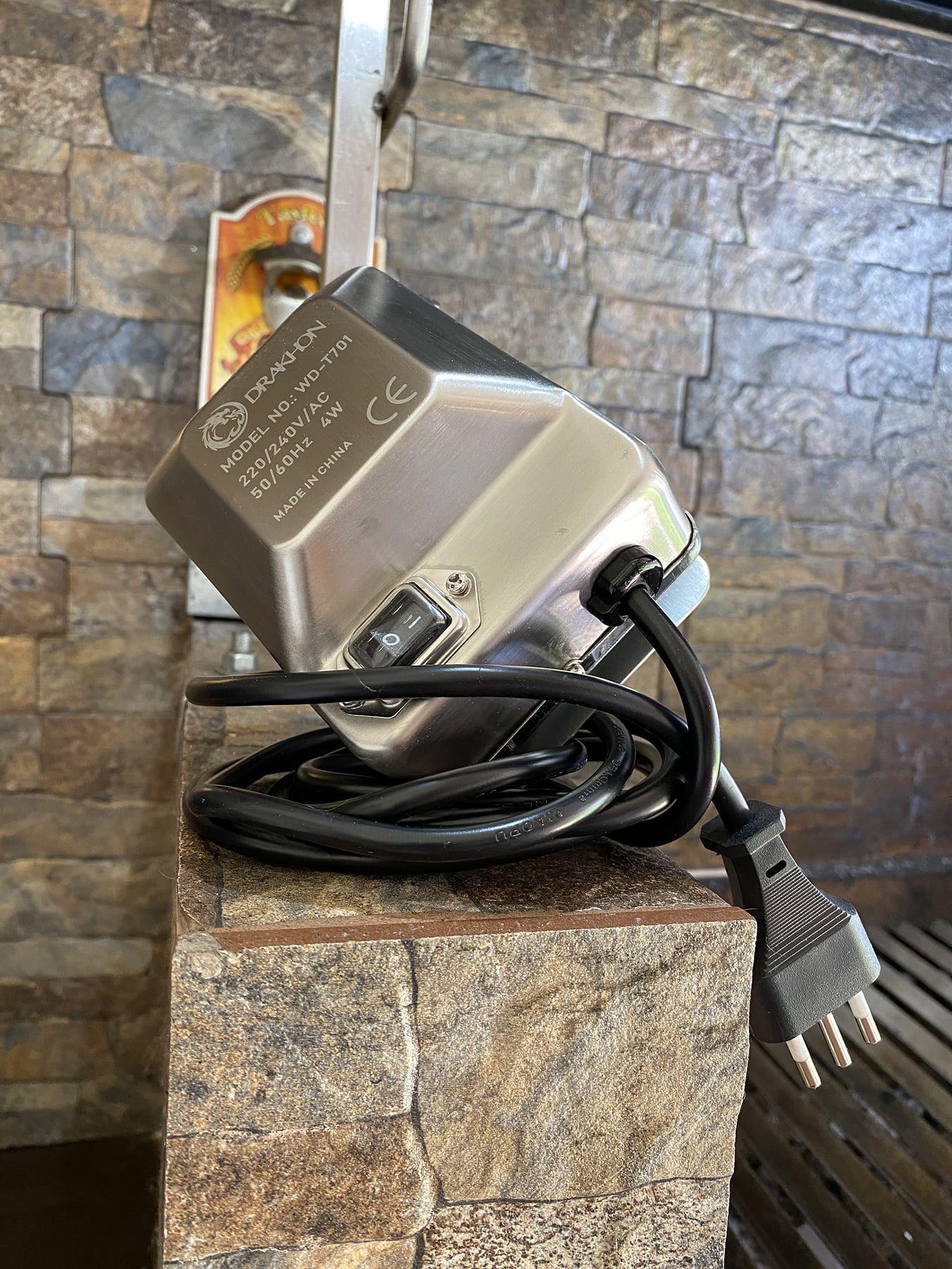 Kit Drakhon 138 cm – Espiedo / Asado al palo eléctrico-6
