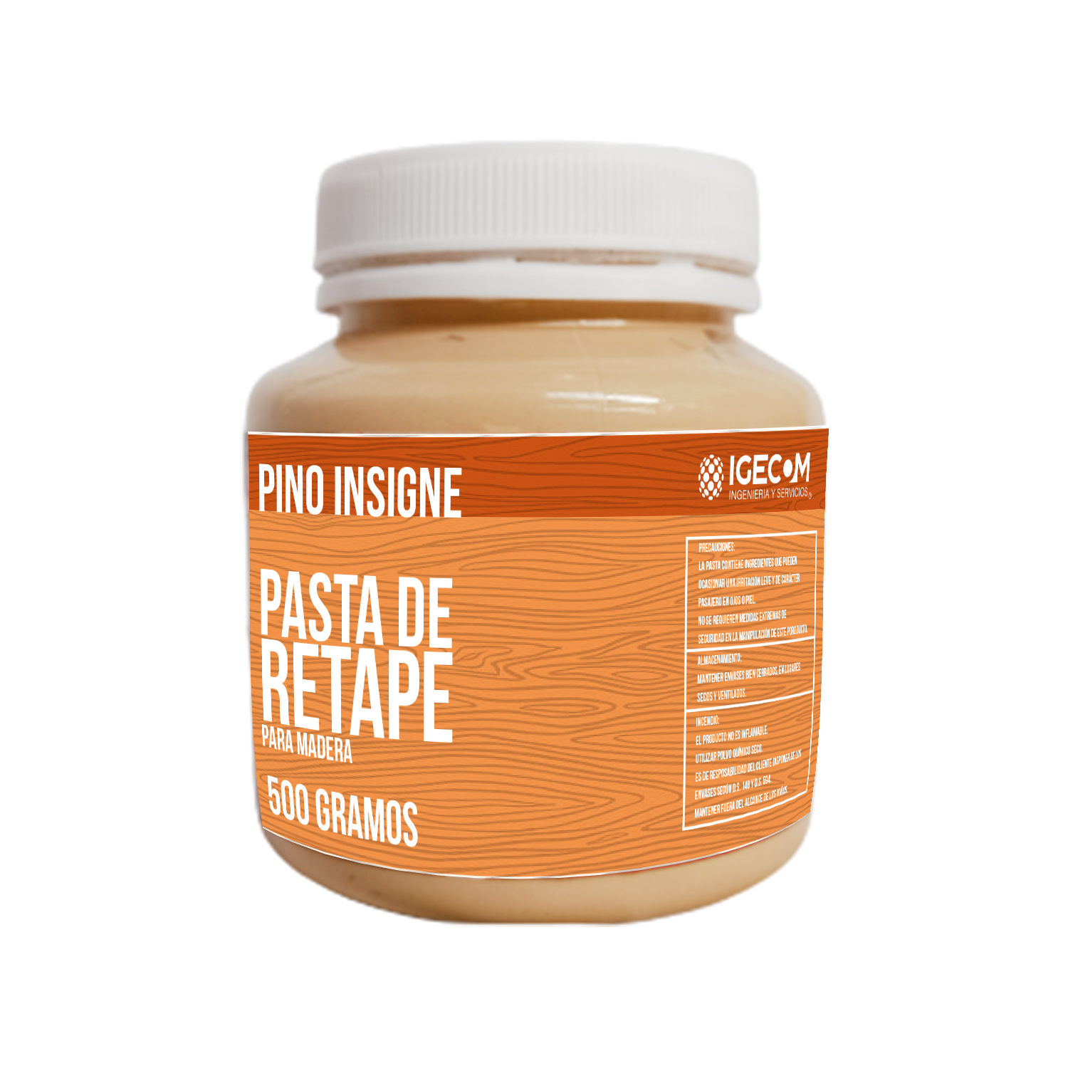 Masilla Retape Pino Insigne 500 Gr Para Madera-0