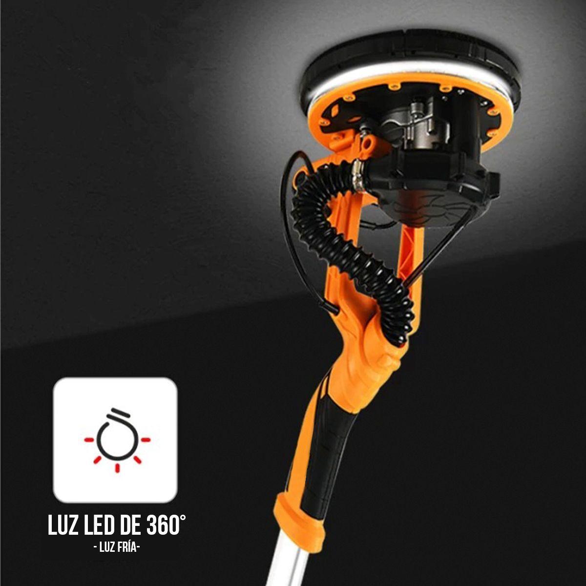 Lijadora De Pared Y Cielo 1380 Aspiración Luz Led-2