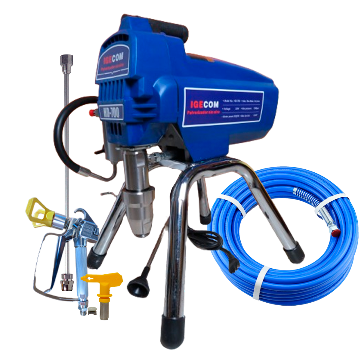 Equipo Pintura Airless Hd850 3000w 3300psi Profesional-2
