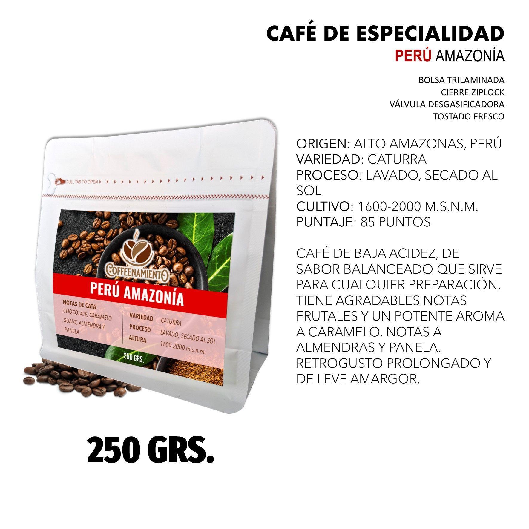 Café Especialidad Grano Perú 84 Ptos 2x250G-2