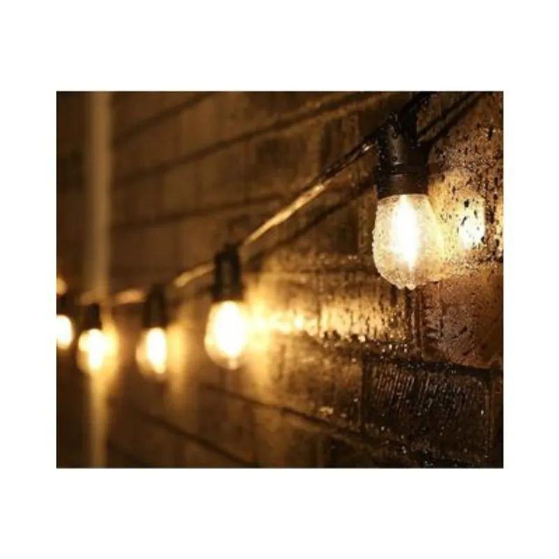 Guirnalda de luces solares para exteriores, de 10 bombillas 10 metros-3