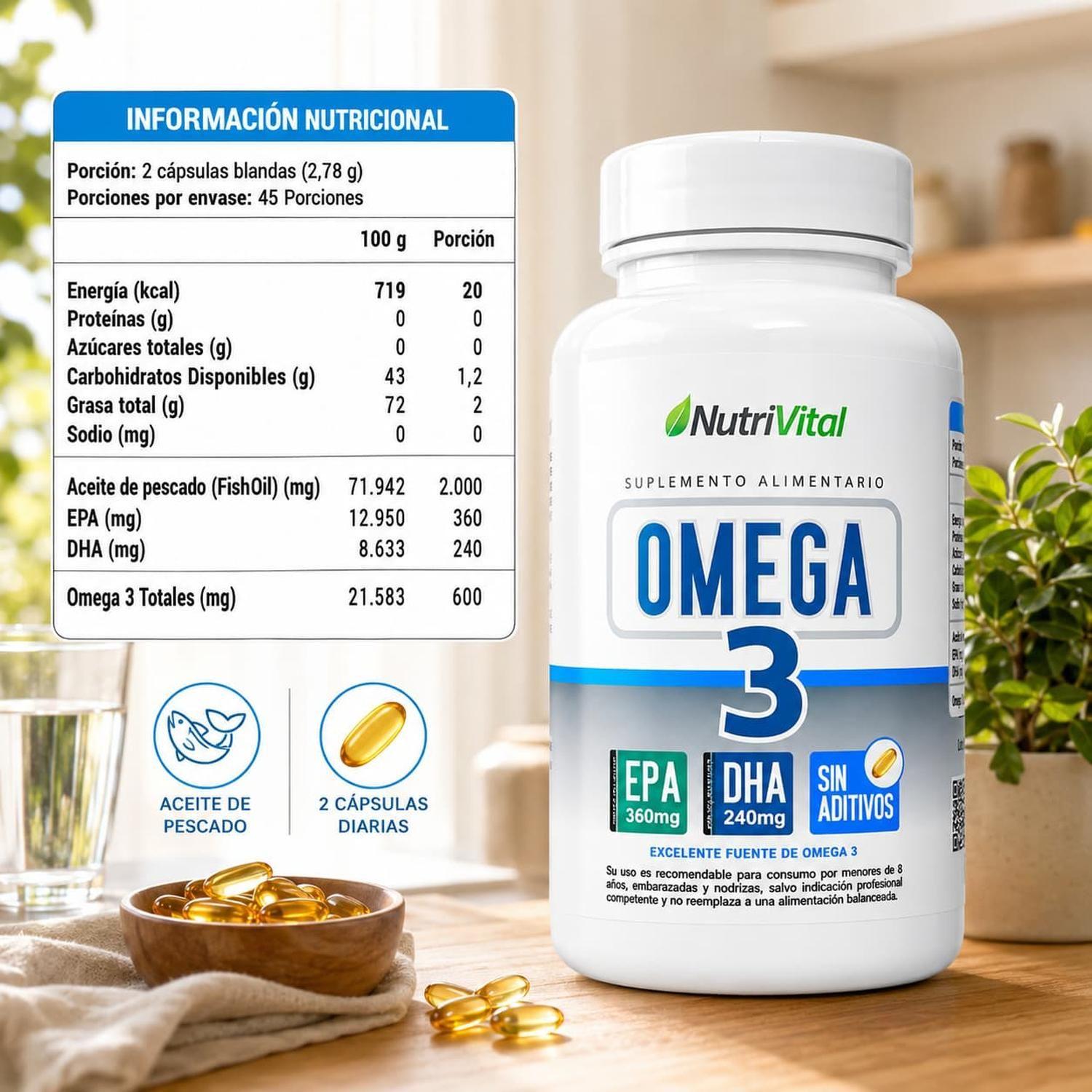 Omega 3 1000 Mg 90 Caps Nutrivital-2