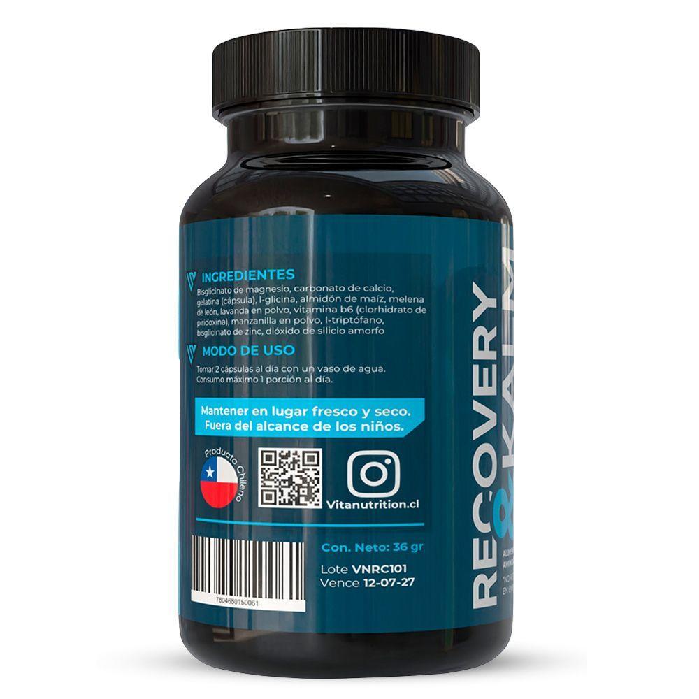 Recovery Kalm 60 C psulas VitaNutrition-2